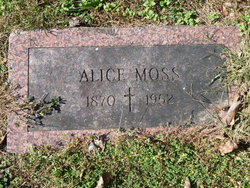 Mary Alice Eliza <I>Sansoucie</I> Moss 