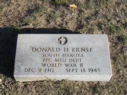 PFC Donald Harold Ernst 