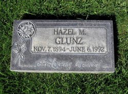 Hazel Evelyn <I>Moore</I> Glunz 