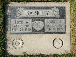 Bonnie Francis <I>Bailey</I> Barkley 