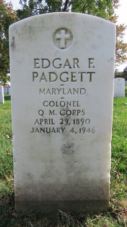 COL Edgar F Padgett 