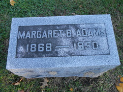 Margaret <I>Blair</I> Adams 