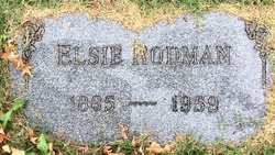 Elsie <I>Blair</I> Rodman 