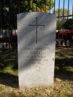 Soldat James Barrette 