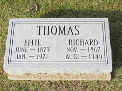Effie Jane <I>Smith</I> Thomas 