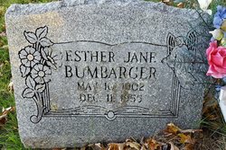 Esther Jane <I>Summers</I> Bumbarger 