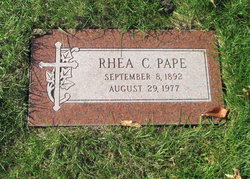 Rhea C. Pape 