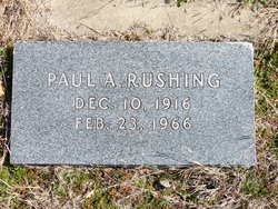 Paul Allen Rushing Sr.