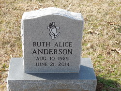 Ruth Alice Anderson 