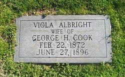 Mary Viola <I>Albright</I> Cook 