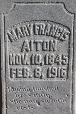 Mary Frances Aiton 