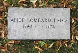 Alice Therese <I>Lombard</I> Ladd 