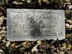 Lois Gertrude <I>Woodmansee</I> Beebe 