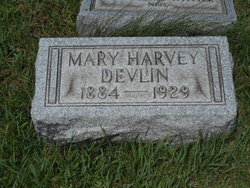 Mary <I>Harvey</I> Devlin 