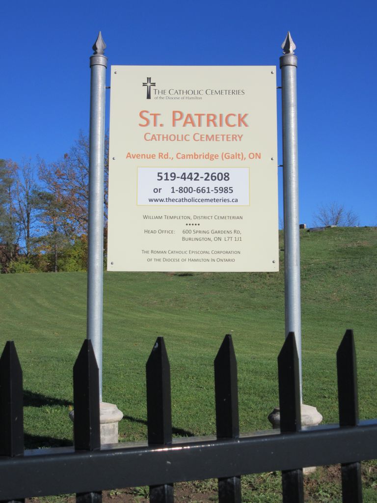 Saint Patrick's Roman Catholic Cemetery