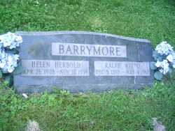 Helen <I>Herbold</I> Barrymore 