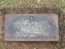 PVT James H Wakefield 