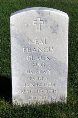 MSG Neal Francis Black 