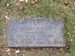 PFC James K Rice 