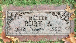 Ruby A. <I>Anderson</I> Newcomb 