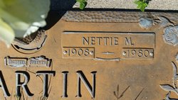 Nettie Melvina <I>Gamel</I> Martin 