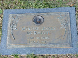 Myrtise <I>Jones</I> McKnight 