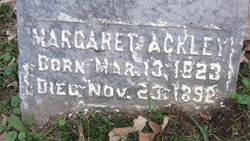 Margaret <I>Martin</I> Ackley 