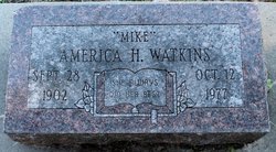 America H. “Mike” <I>Scrivner</I> Watkins 