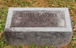 Ethel Anna <I>Carney</I> Jensen 
