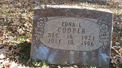 Edna Lucille <I>Leming</I> Cooper 