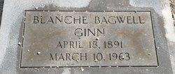Anna Blanche <I>Bagwell</I> Ginn 