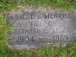 Virgie Lane <I>Merrill</I> Alden 