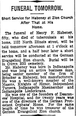 Henry F Habeney 