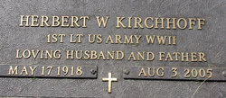 1LT Herbert William Kirchhoff 