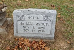 Ina Bell <I>Hudnall</I> McNutt 