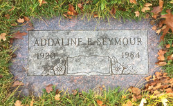 Addaline Pauline <I>Hann</I> Seymour 