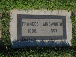 Frances H. <I>Kerwin</I> Ainsworth 