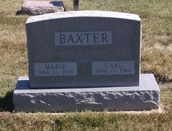 Marie Anna <I>Englert</I> Baxter 