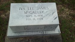 Iva Lee <I>James</I> McGauley 