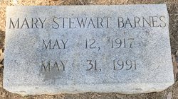 Mary Stewart <I>Brown</I> Caldwell Barnes 