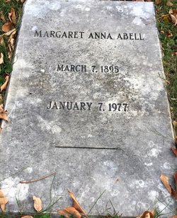 Margaret Anna Abell 