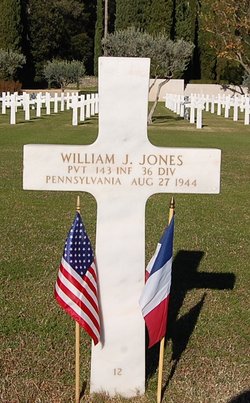 Pvt William J Jones 