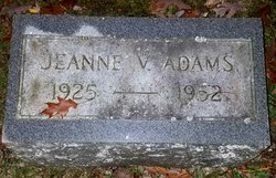 Jeanne <I>Vanderbeck</I> Adams 