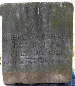 Aubrey W Porter 