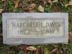 Margaret Elizabeth <I>Oram</I> Davis 