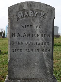 Mary B. <I>Burns</I> Anderson 