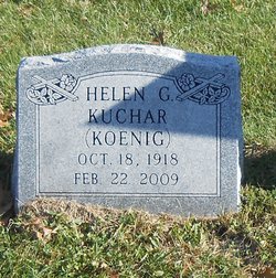 Helen Gertrude <I>Koenig</I> Kuchar 