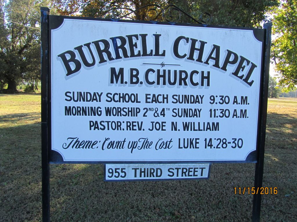 Burrell Chapel Cemetery