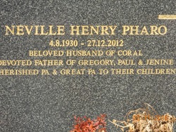 Neville Henry Pharo 