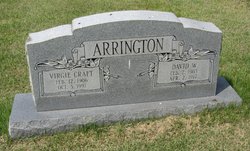 Virgie I. <I>Craft</I> Arrington 